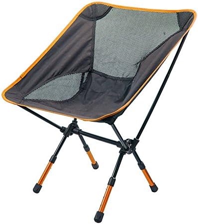 Bestblue Height-adjustable Foldable Camp Mantis Chair (Orange)