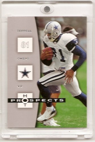 2006 Fleer Hot Prospects Terrell Owens Dallas Cowboys Football Card #27- Mint Condition - Shipped In Protective Acrylic Display Case!