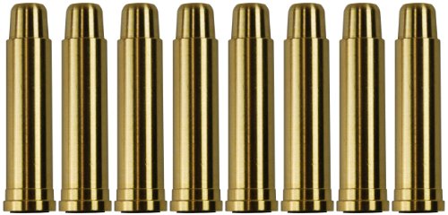 UHC MUG131BRASS Metal Airsoft Shells Magazines for Gas Revolvers 6 Pieces