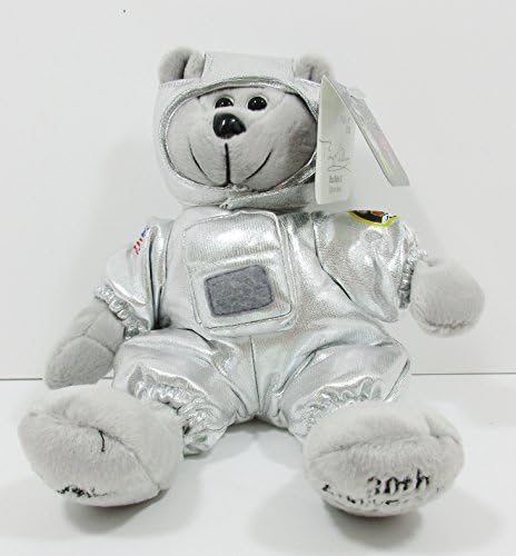 Buzz Aldrin Commemerative Moon Landing Numbered Collectible 9" Bean Bag Astronaut Bear