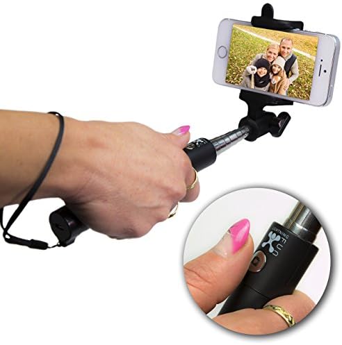 Selfie stick, Universal Bluetooth Selfie Stick with Adjustable Phone Holder, The Best Selfie Stick for iPhone 6, iPhone 6 Plus, iPhone 5 5s 5c, Original by LightningFun