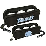 North Carolina Tar Heels NCAA Golf Ball (3) Mulligan Pouch