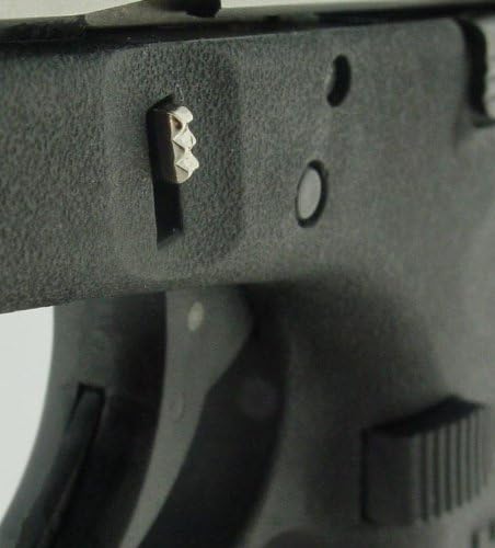 Chrome Glock extended slide lock lever ESLL 17 19 20 21 22 23 24 26 27 29 30 31 32 33 34 35 37 38 39