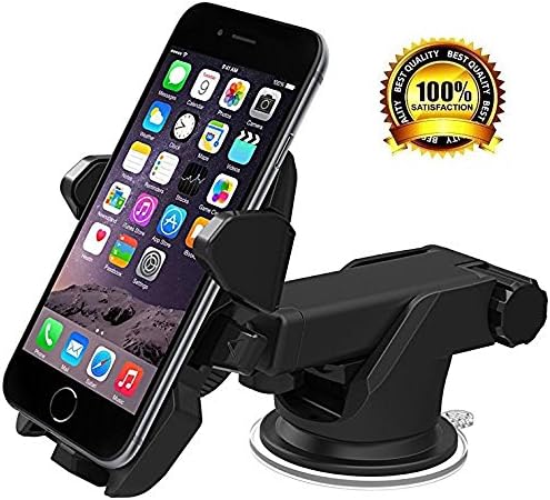 Car Mount, Inamax Universal Cell Phone Car Mount Holder Cradle for iPhone 6 / 6 Plus / 5S / 5C / 4S, Samsung Galaxy S6 / S6 Edge / S5 / S4 / Note 4/, LG , Nokia, Xperia, HTC