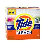 Tide Ultra with Bleach Alternative High Efficiency Original Scent Powder, 63 Loads, 114-Ounce