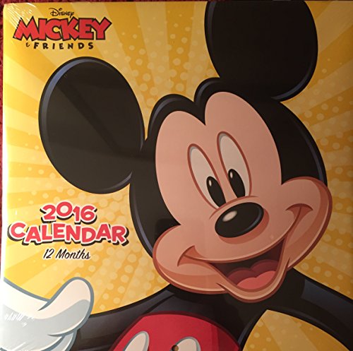 Mickey Mouse 2016 Square Wall Calendar (12 Months)