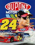 Jeff Gordon (Face & Car) Sports Poster Print - 11