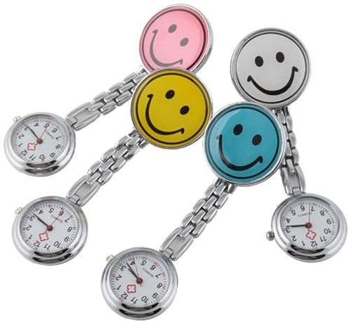 PrimaryKeyUS Chraming Practical1X New Smile Face Nurse Watch Lovely And Accurate Delicated