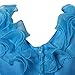 Richie House Little Girls' Princess Bridal Dress RH1937-E-5/6, Turquoise