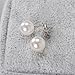 Freeman Jewels Sterling Silver Freshwater Cultured Shell Pearl Earrings Round Ball Studs