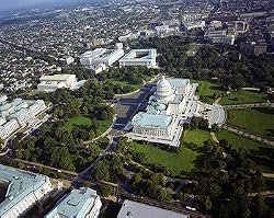 Above Washington, D.C. Photograph - Beautiful 16"x20" Photographic Print by Carol M. Highsmith
