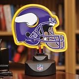 Minnesota Vikings Neon Helmet Lamp