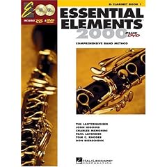 Essential Elements 2000: Comprehensive Band Method: Clarinet Book 1