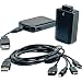 Black Multi-Charger For Handheld Game Console