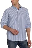  : Nautica Jeans Men's Long Sleeve Oxford Pinstripe Woven Shirt