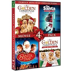 Family Holiday Collection Movie 4 Pack (The Santa Trap, The Santa Incident, A Golden Christmas, A Golden Christmas: The Second Tail)