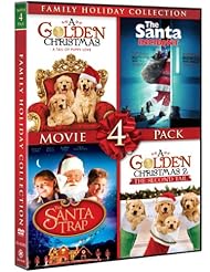 DVD: Family Holiday Collection Movie 4 Pack (The Santa Trap, The Santa Incident, A Golden Christmas, A Golden Christmas: The Second Tail) - Gaiam