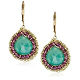 Eva Hanusova Cocoon Chalcedony Garnet Crochet 