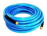 51AoxpZ2b7L. SL160  IronFlex Industrial Braided 100 x 1/4 Air Hose   700 PSI Burst   Super Lightweight   Cold Weather Flex