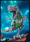Max Protection 50 Count Standard Card Sleeves Skeleton T-Rex