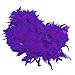 Fun Central AU142 6 inch Adult Feather Boa (Purple)