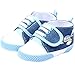 Urparcel Baby Boys Denim Canvas Sneaker Soft Sole Crib Shoes Prewalkers