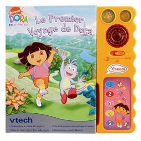 Vtech - 80-062605 - Jeu �ducatif �lectronique - Magi Livre interactif Dora - Format compact