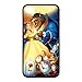 Mystic Zone Beauty and The Beast iPhone 4 Case for iPhone 4/4S Cover Classic Cartoon Fits Case KEK1402