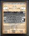 San Diego Chargers 1963 AFC Champions 11x13 Healy Wall Plaque with Black Finish Backing