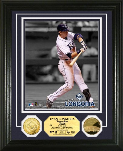 Highland Mint MLB Tampa Bay Devil Rays Evan Longoria 