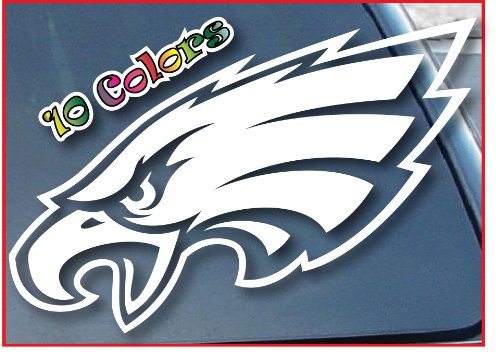 Philadelphia Eagles Car Window Vinyl Decal Sticker 12