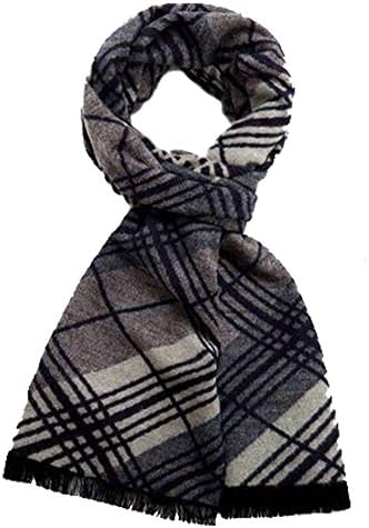 TopFriday Men's Super Soft Luxurious Cashmere Feel Autumn Winter Scarf