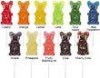 Giant Gummy Bear On A Stick Cherry