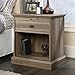 Sauder Barrister Lane Night Stand, Salt Oak finish