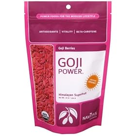 Navitas Naturals Organic Goji Berries Himalayan Superfruit, 16-Ounce Pouch