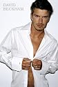 David Beckham (White Shirt) Sports Poster Print - 24" X 36"