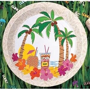 Click to buy Island Luau Dessert Plates (20/pkg)from Amazon!