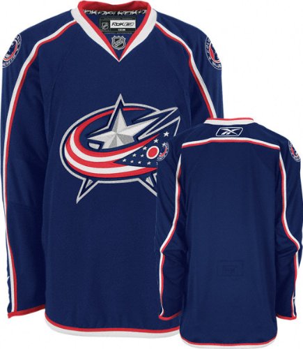 Columbus Blue Jackets -White- Authentic RBK Edge Jersey