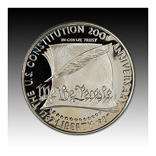 1987 S US Commemorative Proof Silver Dollar Constitution 1 OGP US Mint