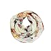 SCARF_TRADINGINCÂ® Butterfly Infinity Loop Scarf (Cream)