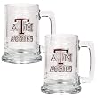 Texas A&M Set of 2 15 oz. Tankards