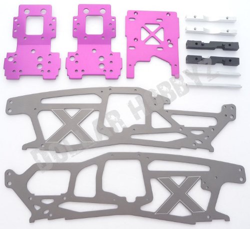 New HPI Savage X SS 4.6 TVP CHASSIS & PLATE(Engine Bulkhead Twin Vertical bumper