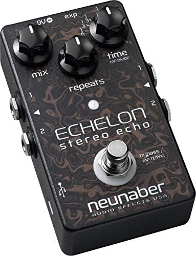 Echelon Stereo Echo Pedal v2 with Buffered Bypass