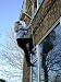 Saf-Escape - 3 Story 25 foot Portable Fire Escape Ladder 10" Thick Wall - Tangle Free Steel Chain - model # 1025