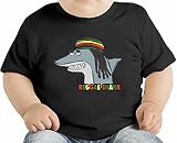 Reggae Shark オーガニックベビーTシャツ 12 - 18 Months