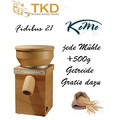 Getreidem�hle Komo Fidibus 21, 100g/min Mehl, Keramik Mahlsteine, 250 Watt Starker Industriemotor