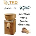 Getreidem�hle Komo Fidibus 21, 100g/min Mehl, Keramik Mahlsteine, 250 Watt Starker Industriemotor