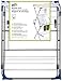 Honey-Can-Do DRY-01104 2-Tier Mesh Top Premium 40-Inch Drying Rack, Silver