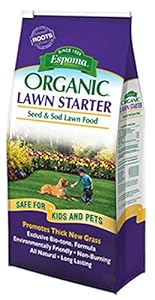 Amazon.com : Espoma Organic Lawn Starter Seed and Sod Food Fertilizer