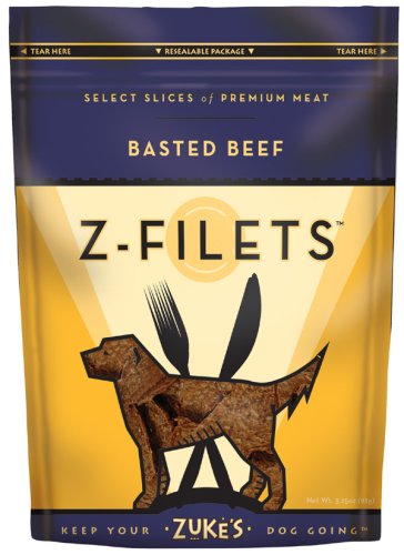 Childrens Toyshop  Pet Supplies : Zuke's - Z-Filets Basted Beef, 3.25oz.